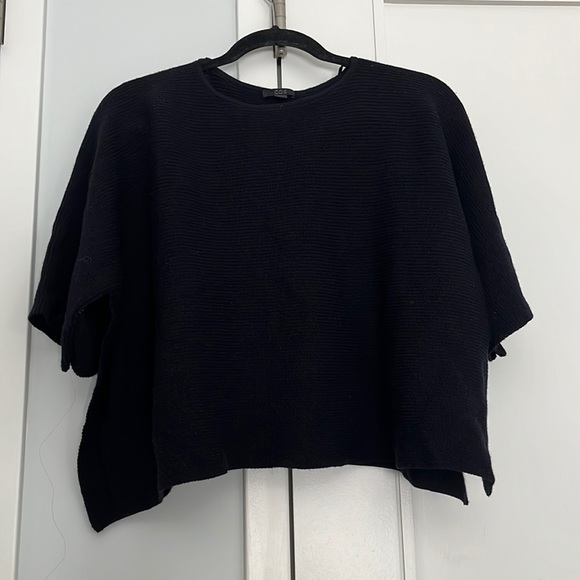 COS navy cropped sweater, size XS - Picture 1 of 10